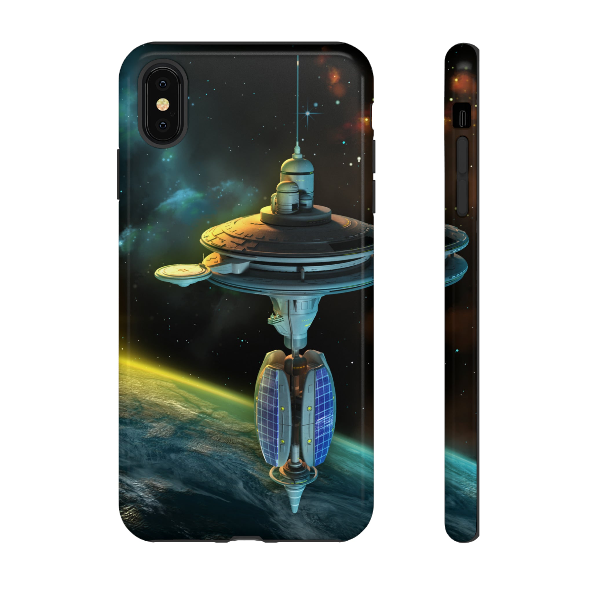 Station in Gorgeous Space - Protective Phone Case