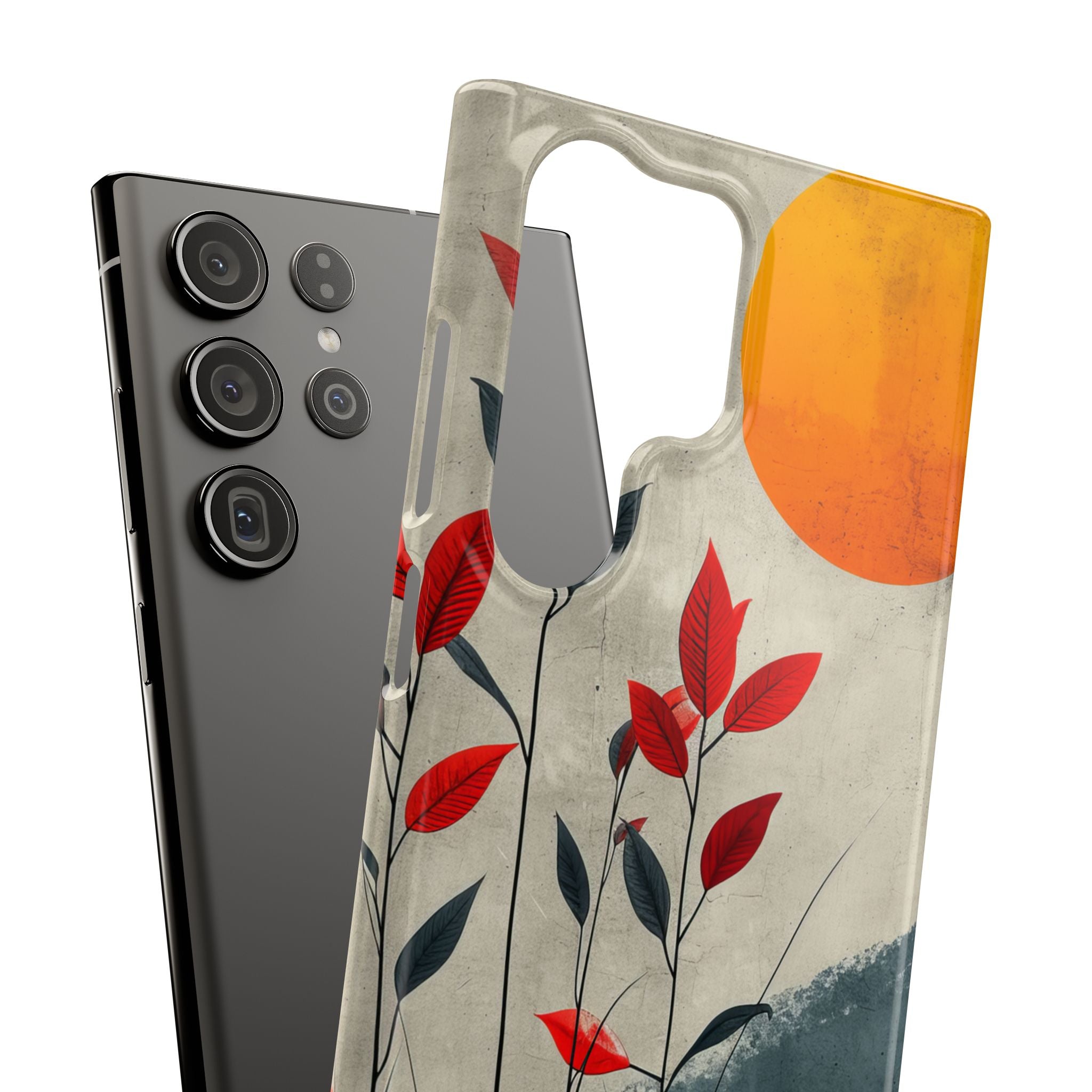 Gray Sunscape - Slim Samsung S23 Phone Case