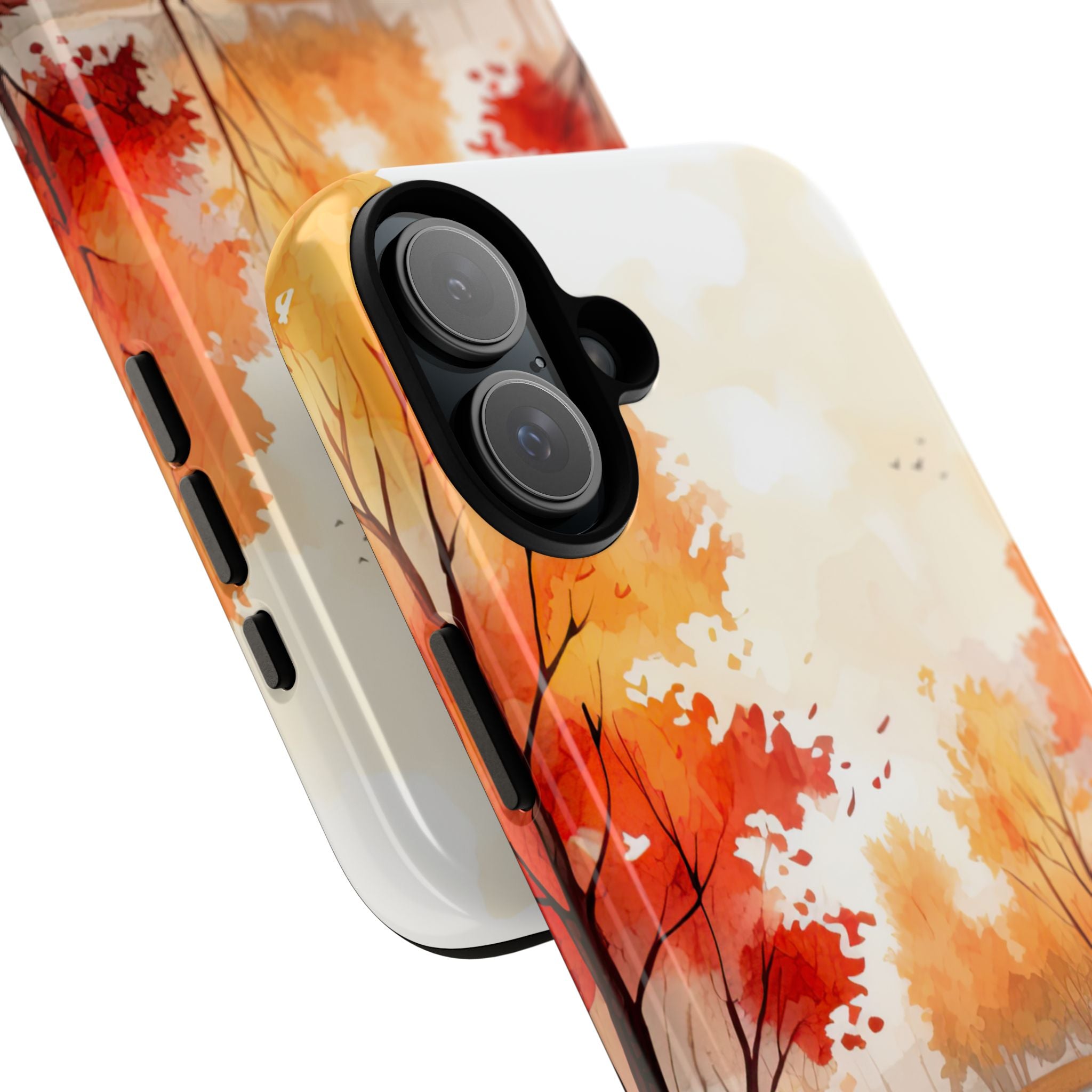 Autumn Leaves Dance - iPhone Case