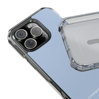 Light Steel Blue iPhone 16 - Clear Impact Phone Case