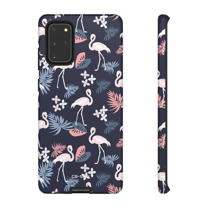 Flamingos Dance Playfully - Samsung Case