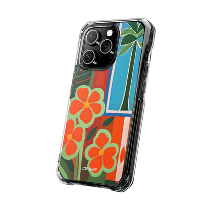 Tropical Geometry Harmony iPhone Case - Impact