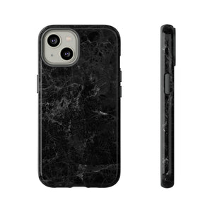 Black Marble - Protective Phone Case