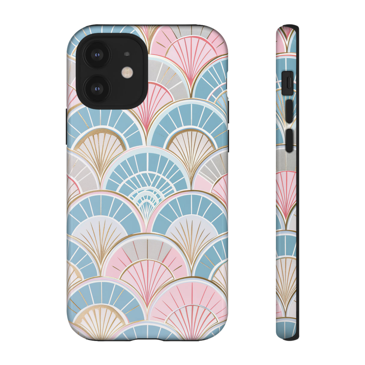 Art Deco Floral Fusion - Schutzhülle fürs Handy