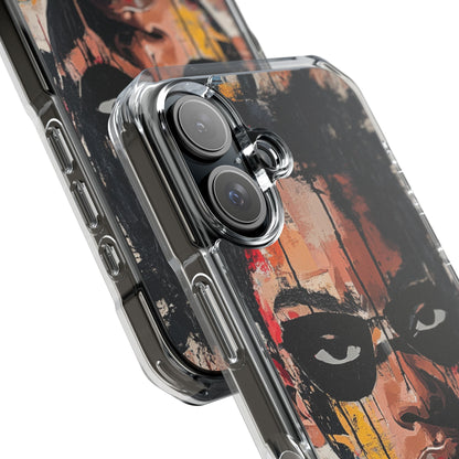 Masked Portrait Drips iPhone 15 Case - Impact