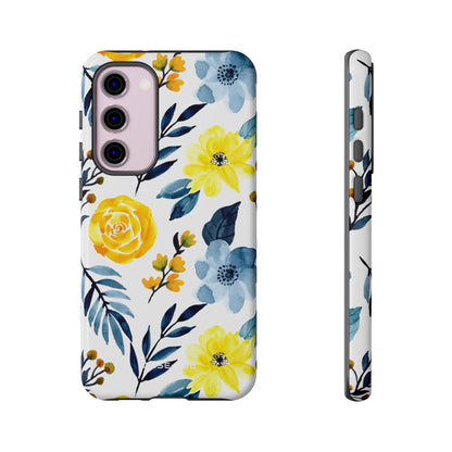 Golden Bloom Samsung S23 Plus Case - Tough