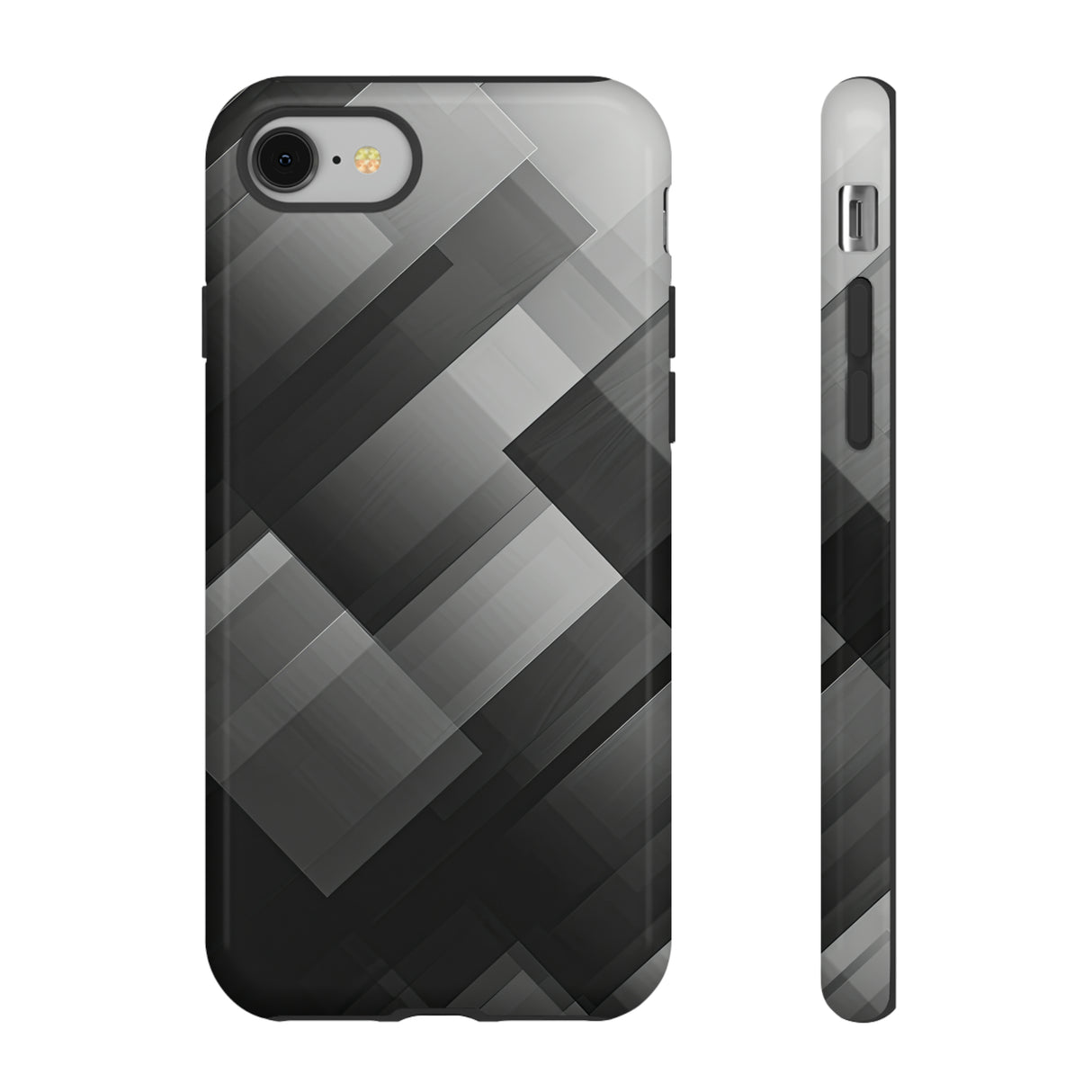 Gradient Grey Shades - Protective Phone Case