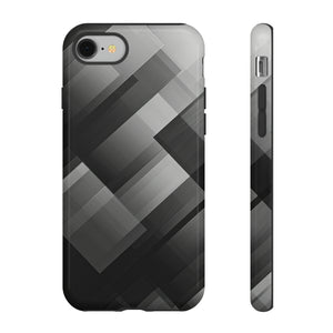 Gradient Grey Shades - Protective Phone Case