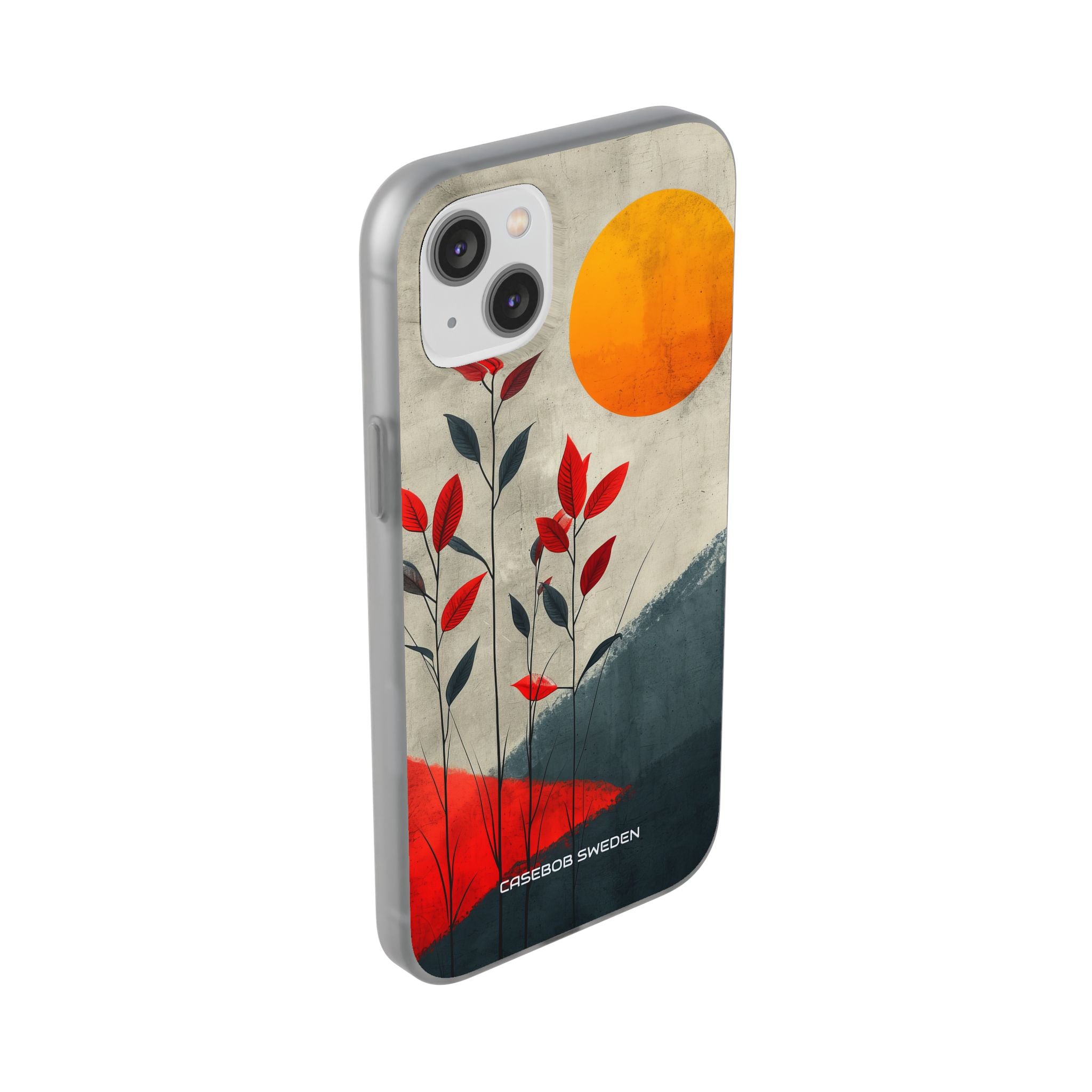 Gray Sunscape - Flexi iPhone 14 Phone Case