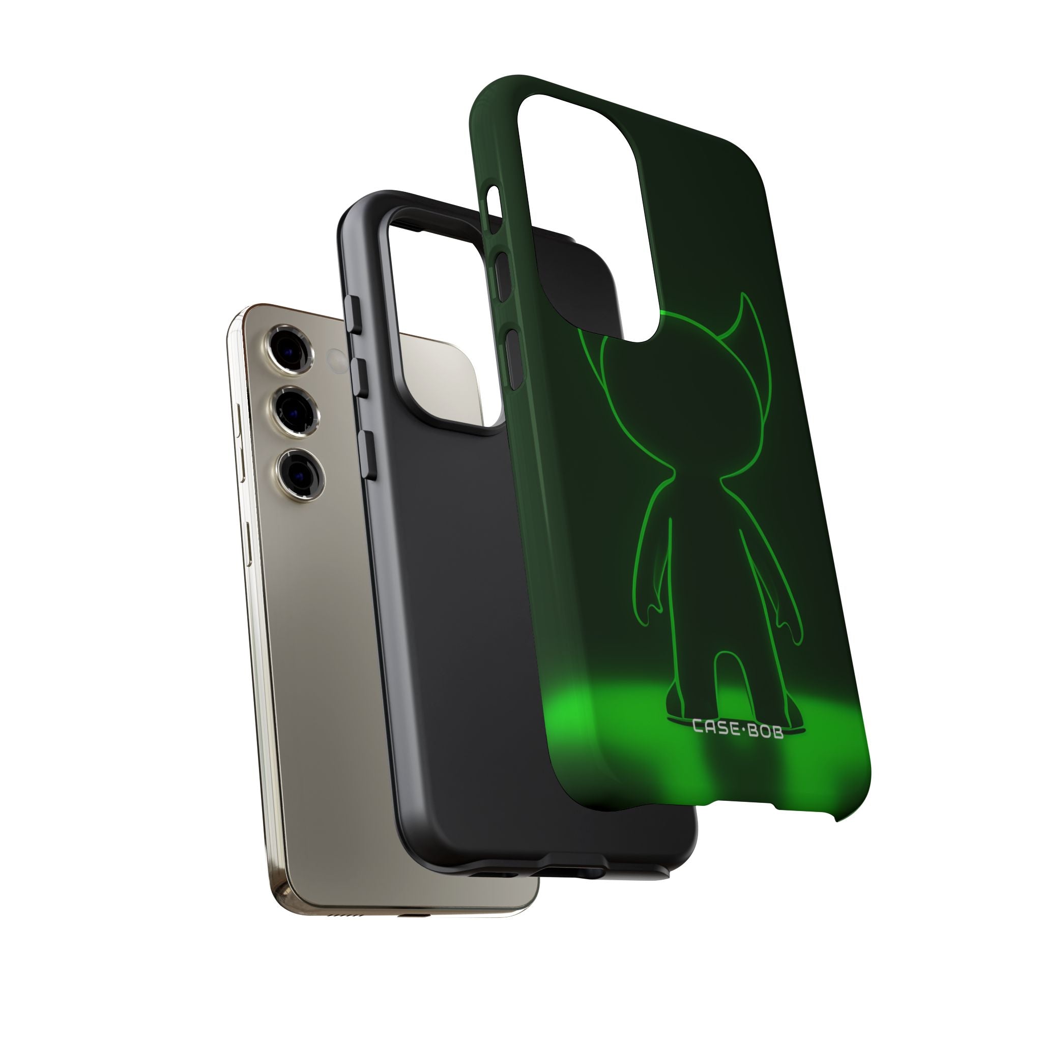Neon Horned Glow Samsung S23 Case - Tough