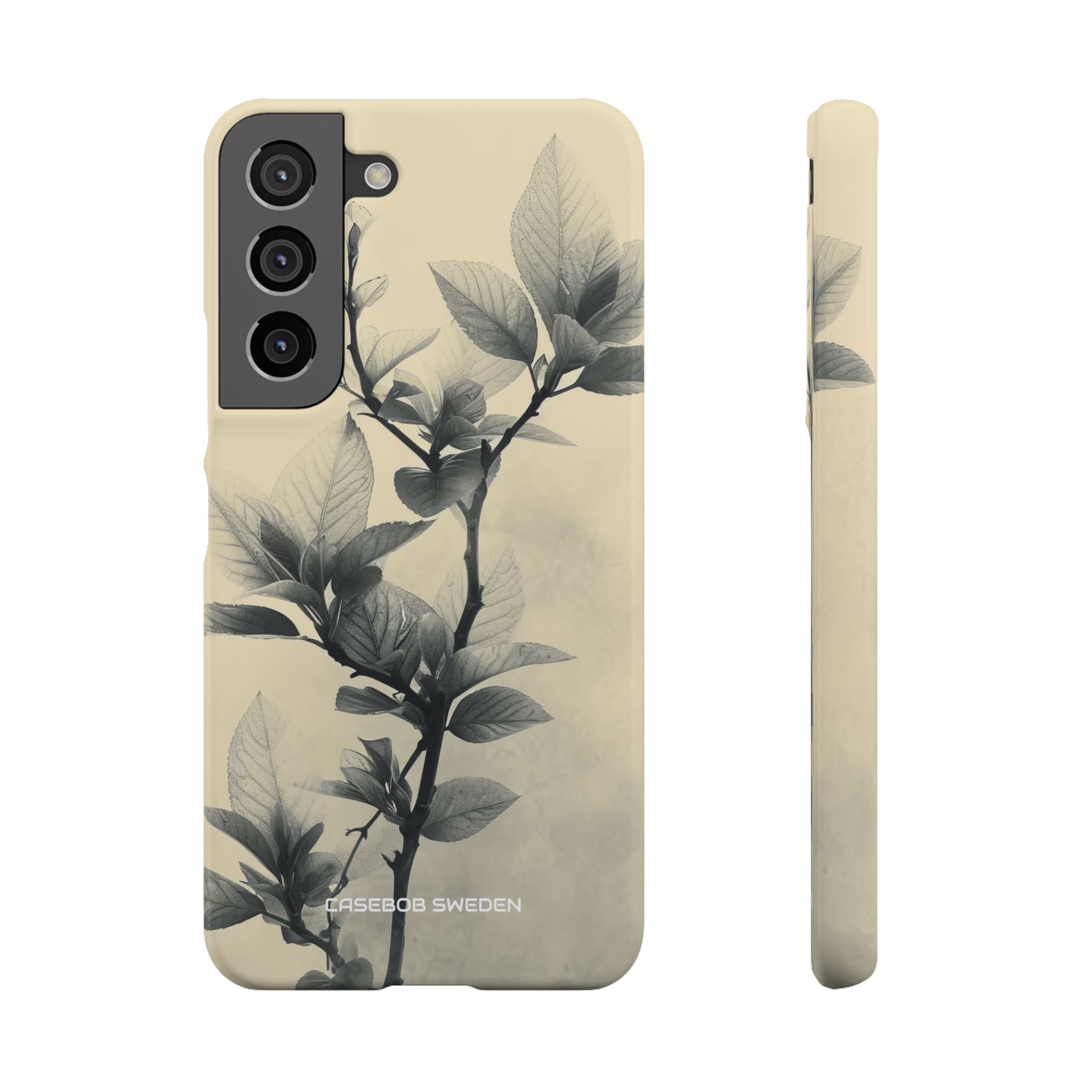 Beige Branch Art - Slim Samsung S22 Phone Case