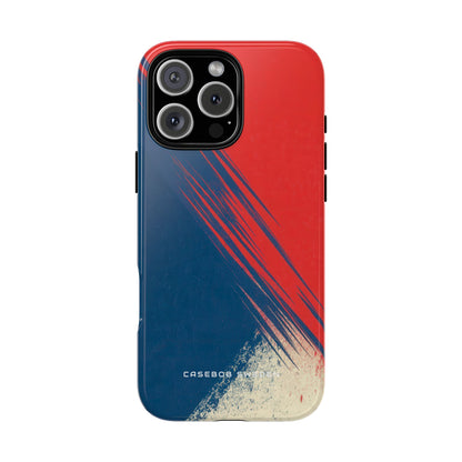 Vintage Brushstroke Harmony iPhone 16 - Tough Phone Case