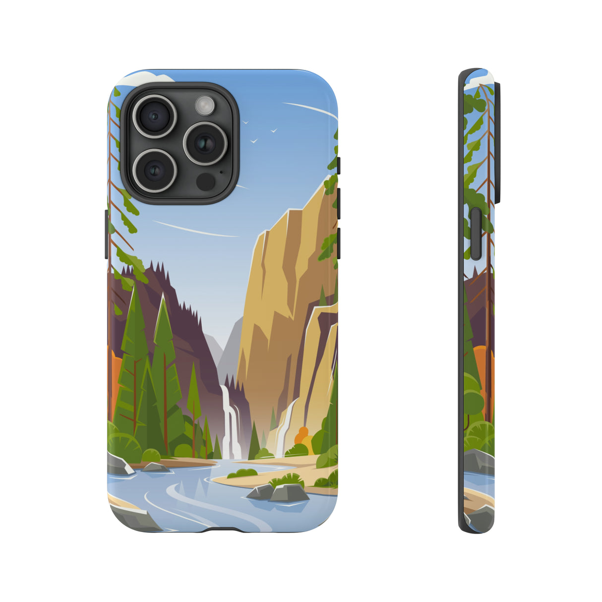 Waterfall at National Park - Protective Phone Case