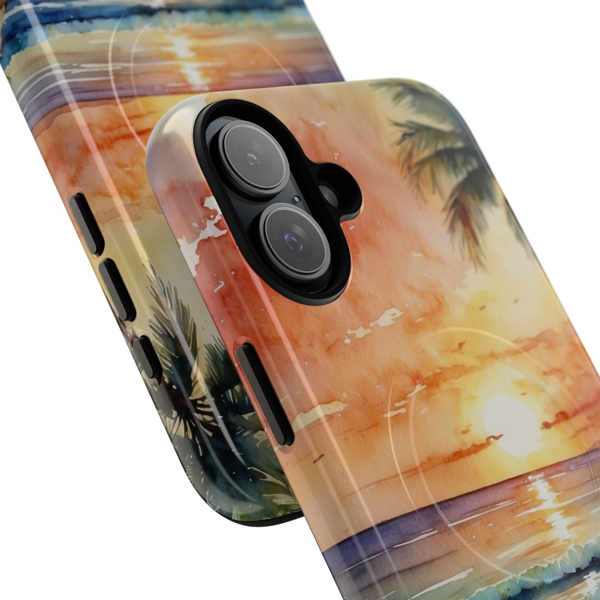 Sunset Palm iPhone 16 Plus Case - Tough+