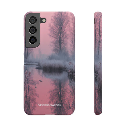 Pink Serenity Case - Slim Samsung S22 Phone Case