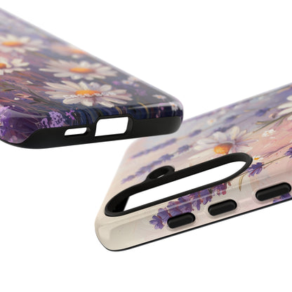 Daisy Lavender Bloom Samsung S24 Plus Case - Tough