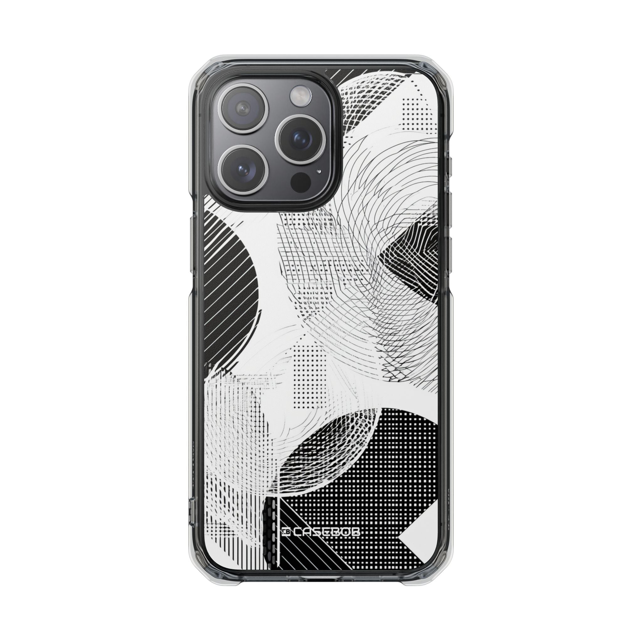 Monochrome Dynamics - Phone Case for iPhone