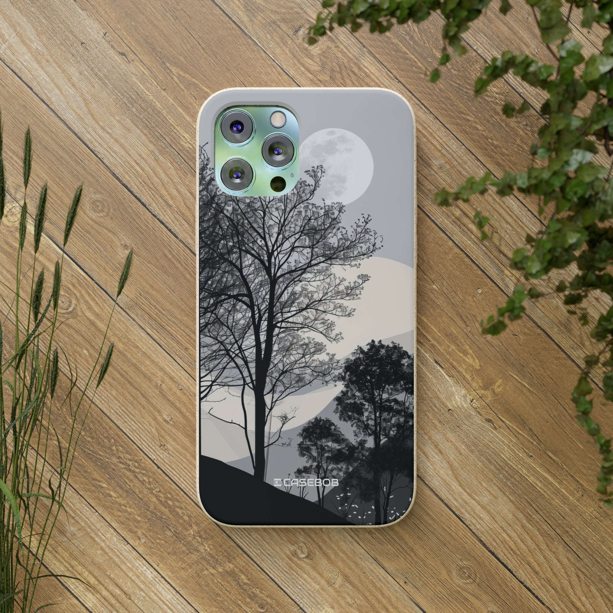 Moonlit Elegance | Biodegradable Phone Case