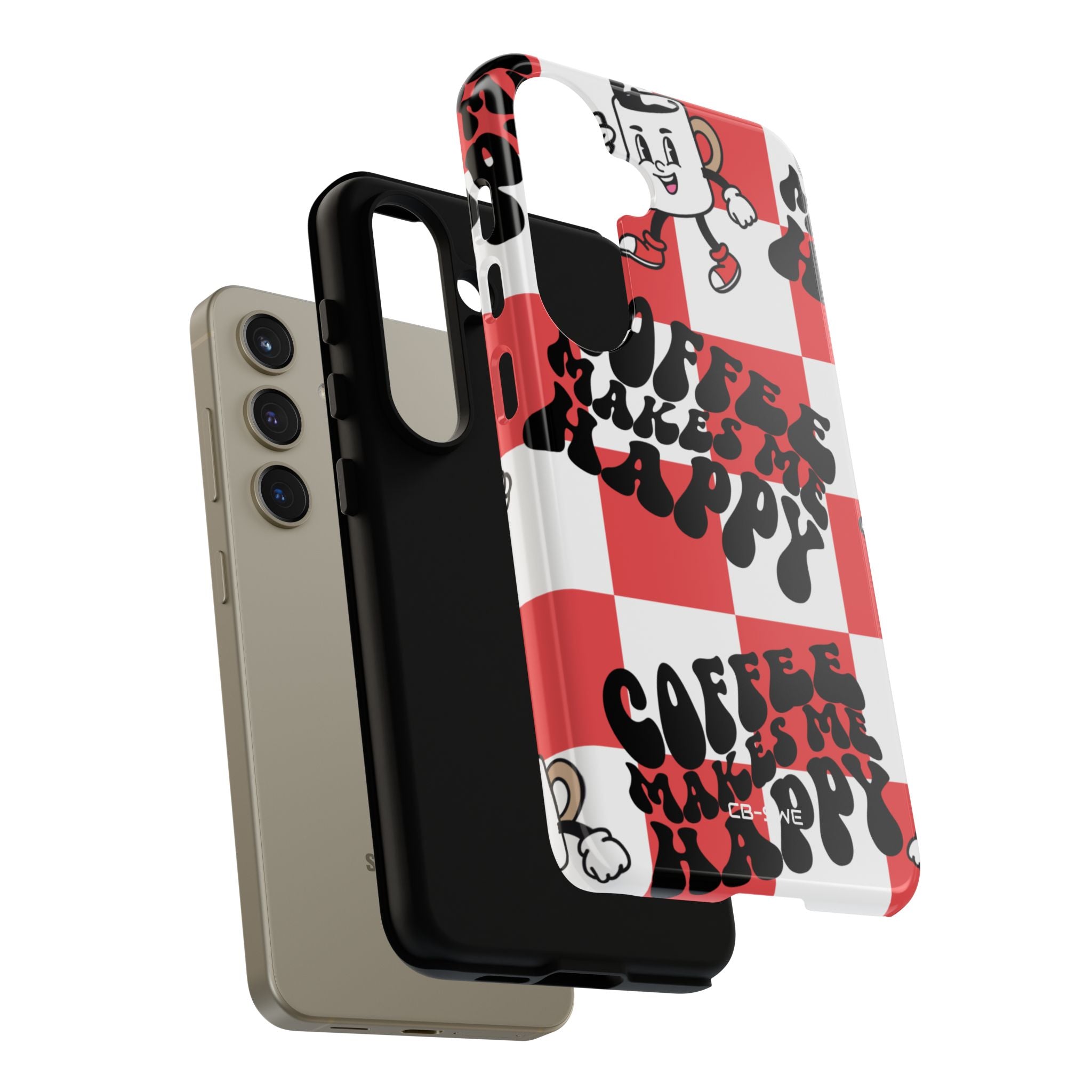 Joyful Coffee Celebration - Samsung Case