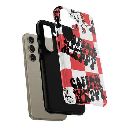 Joyful Coffee Celebration - Samsung Case