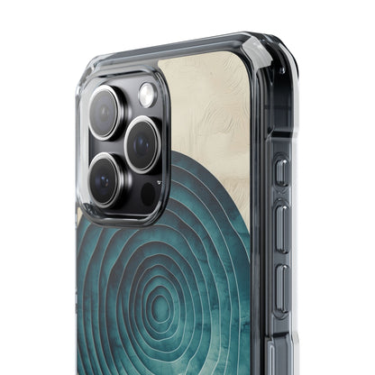 Waves Embrace Circles iPhone Case - Impact
