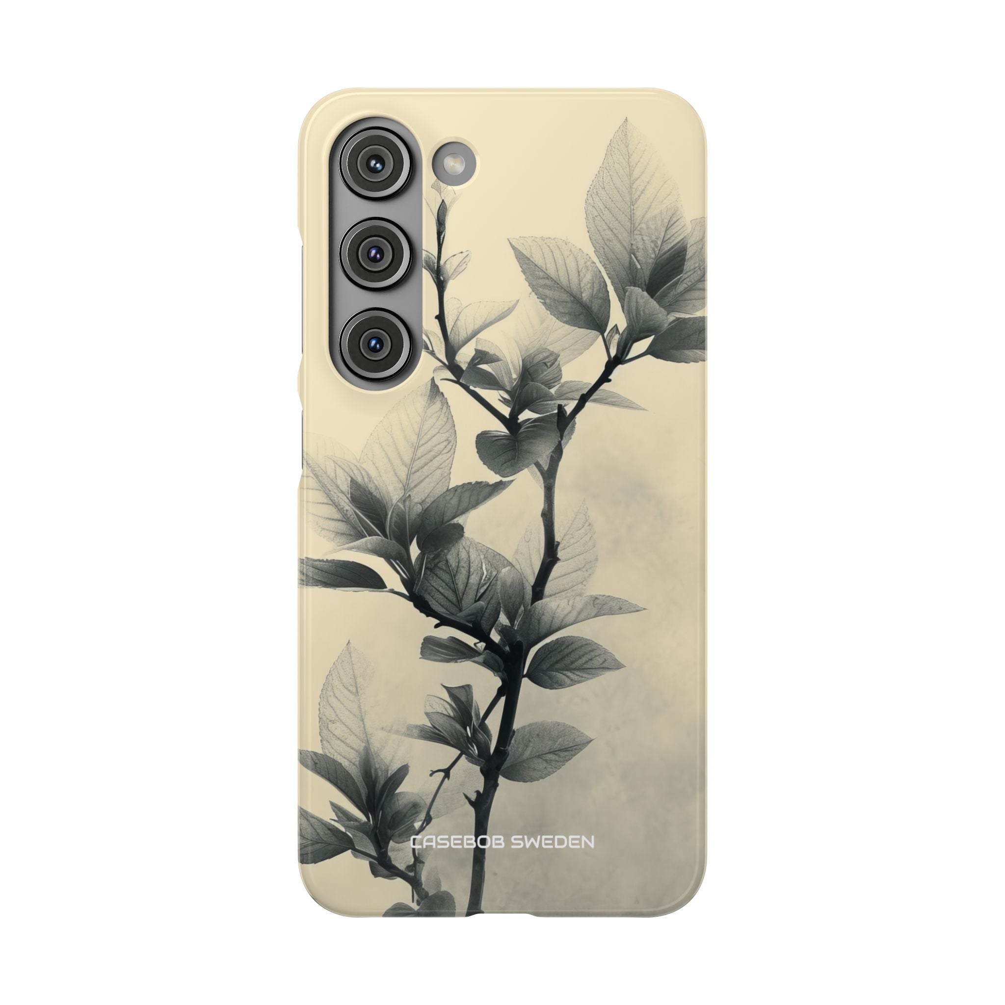 Beige Branch Art - Slim Samsung S23 Phone Case