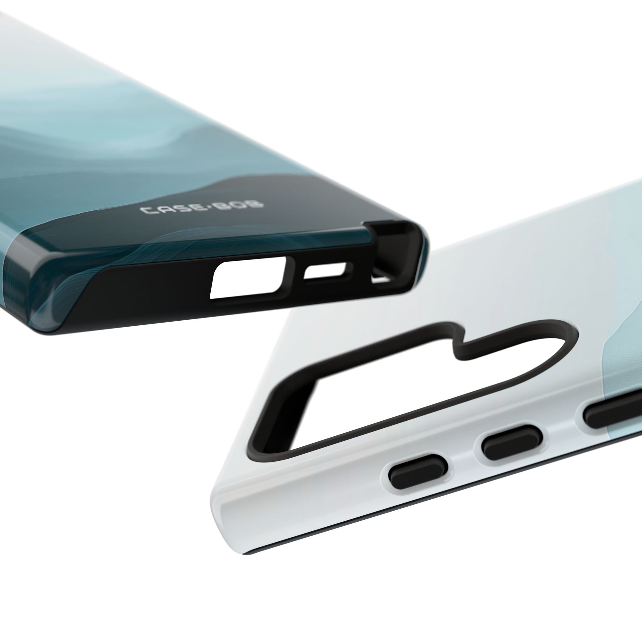 Teal Mist Mountains Samsung S24 Ultra Case - Tough