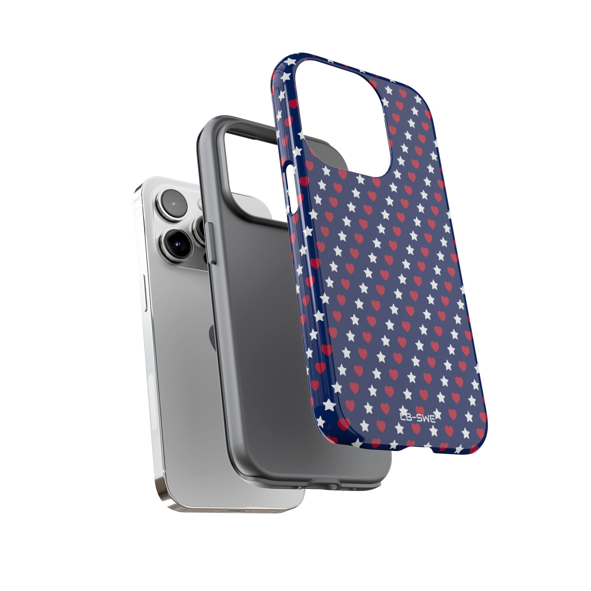 Hearts Twinkle Bright - iPhone Case