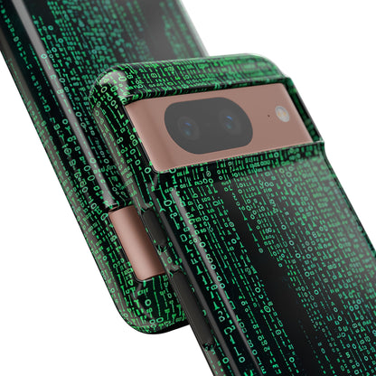 Matrix Gradient Flow Google Pixel 8 - Tough Phone Case