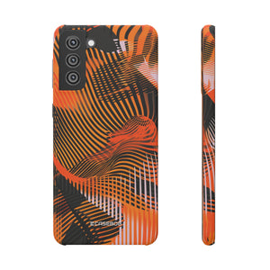 Pantone Tangerine Design | Handyhülle für Samsung (Slim Case)