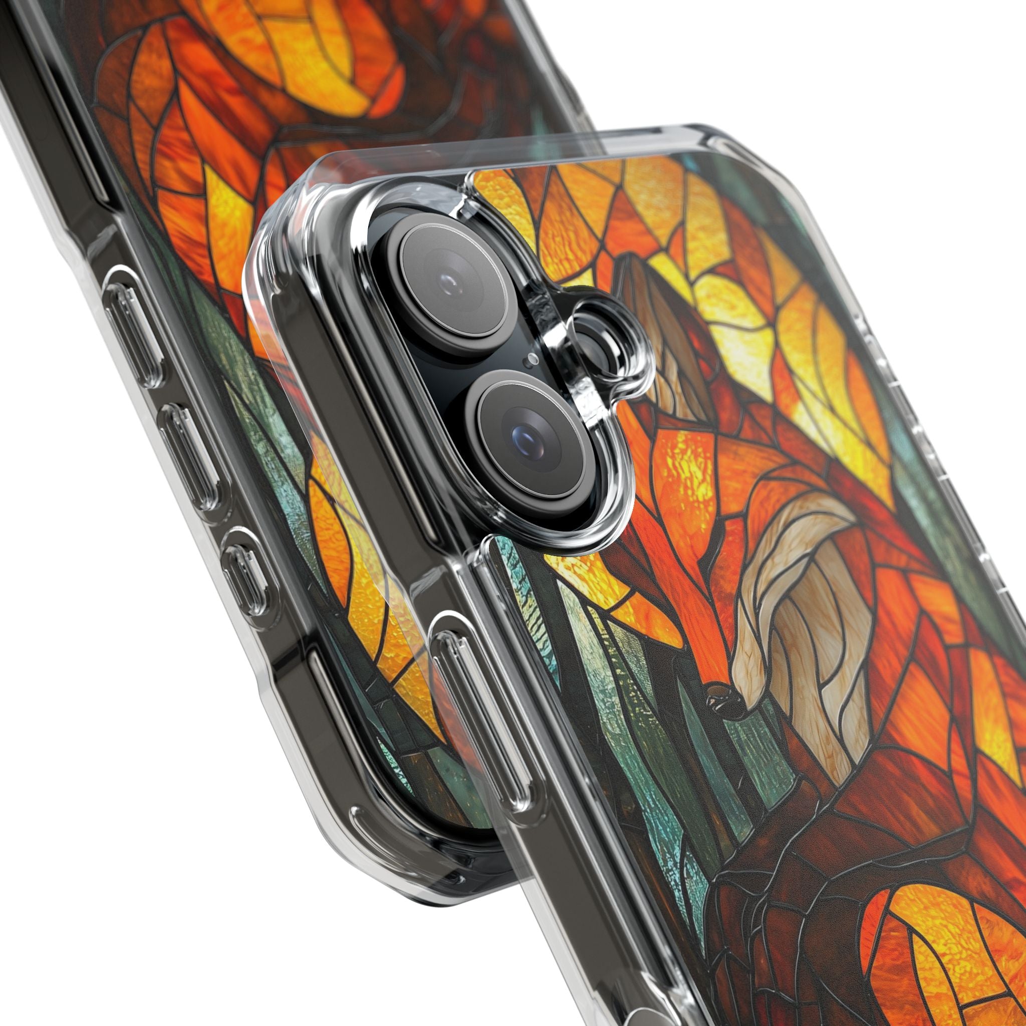 Fox Rests Under Sun iPhone Case - Impact