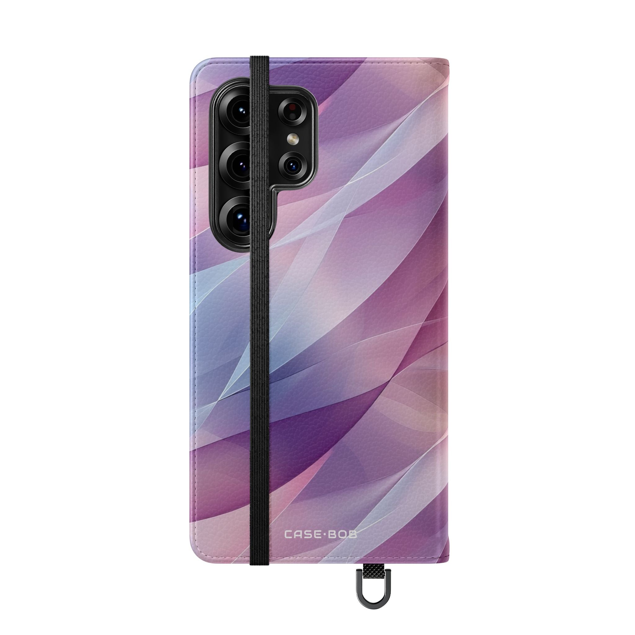 Pink Leafwave - Samsung S25 Ultra Case - Lompakkokotelo