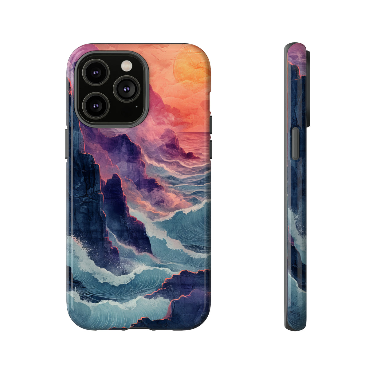 Tranquil Cliffside Views - Protective Phone Case