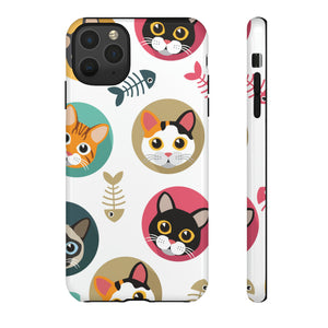 Cats Fishbone - Protective Phone Case