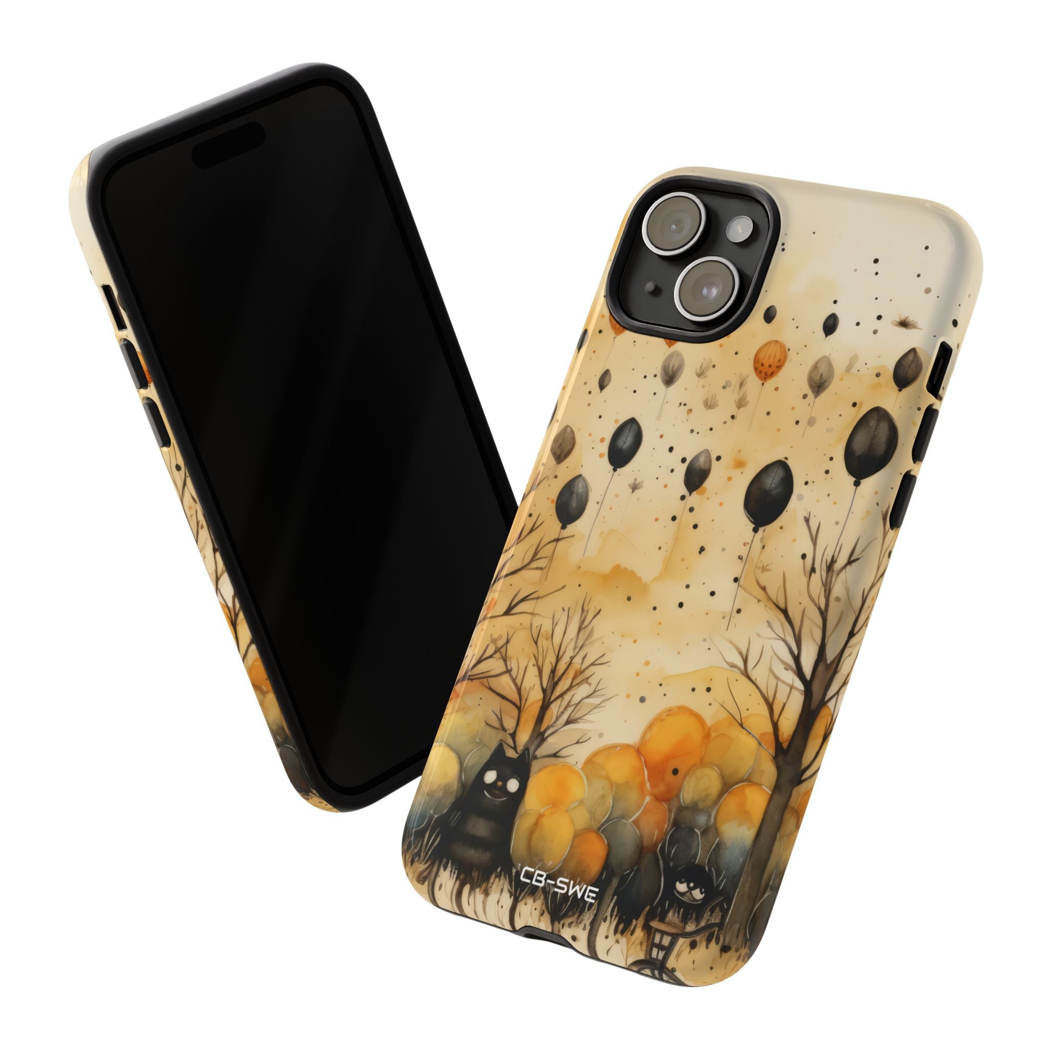 Balloons Drift Skyward - iPhone Case