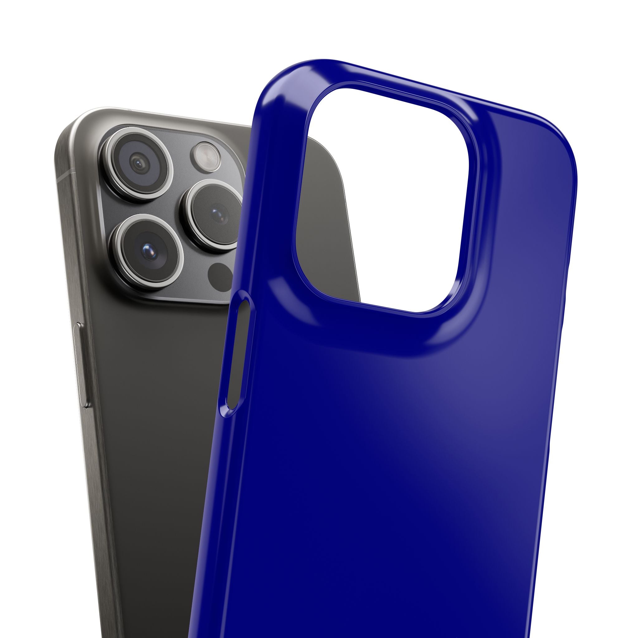 Dark Blue iPhone 15 - Slim Phone Case