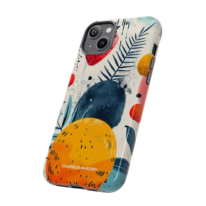 Vibrant Fruit Canvas - Tough iPhone 14 Phone Case