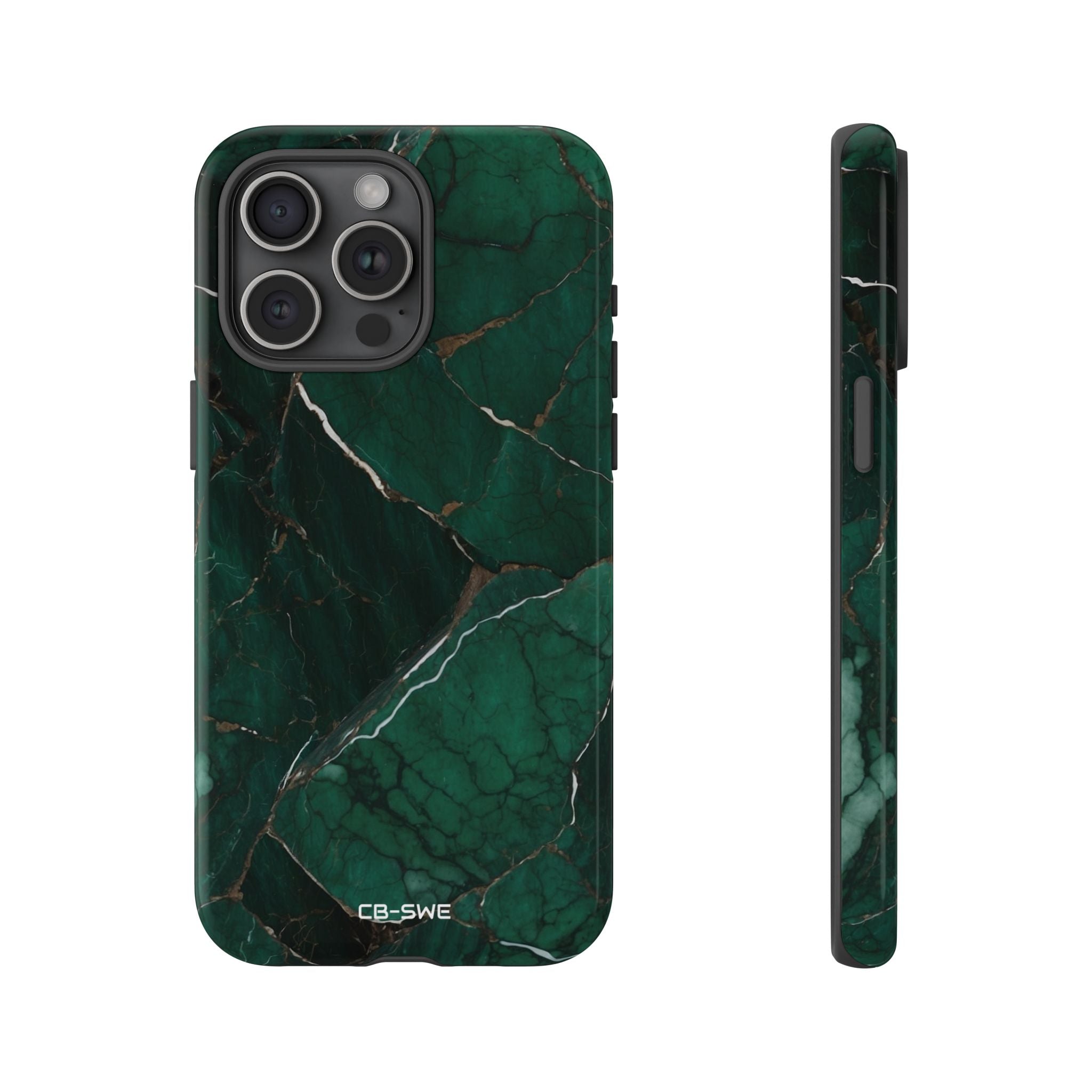 Emerald Veins Flow - iPhone Case