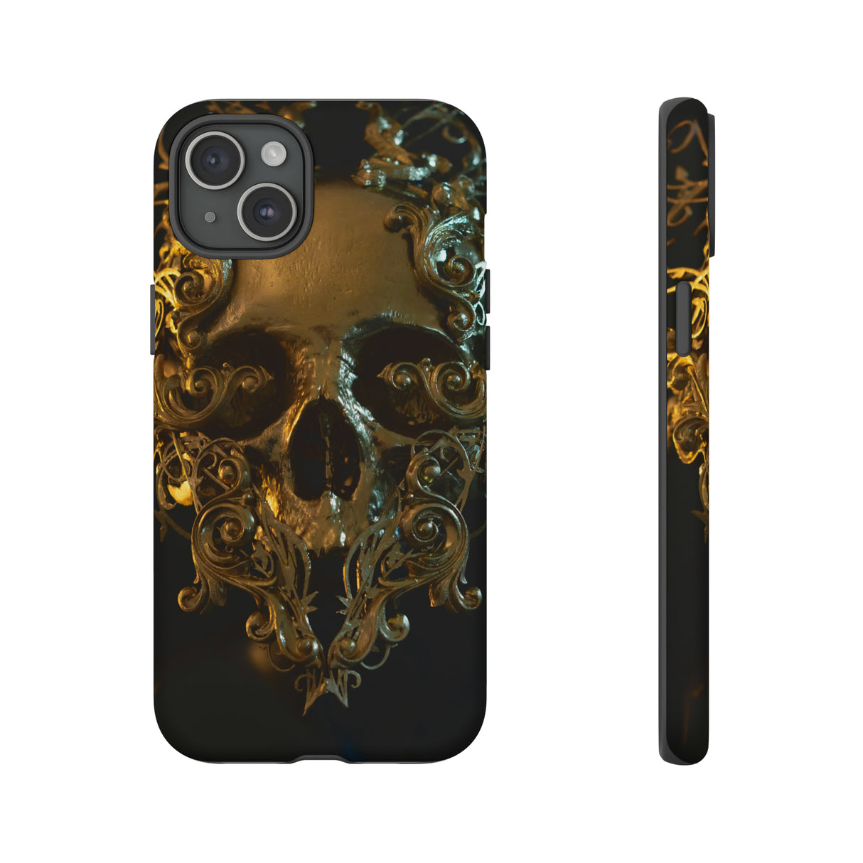 Golden Skull Trooper - Schutzhülle fürs Handy