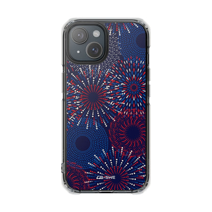 Vibrant Circles Emerge iPhone Case - Impact