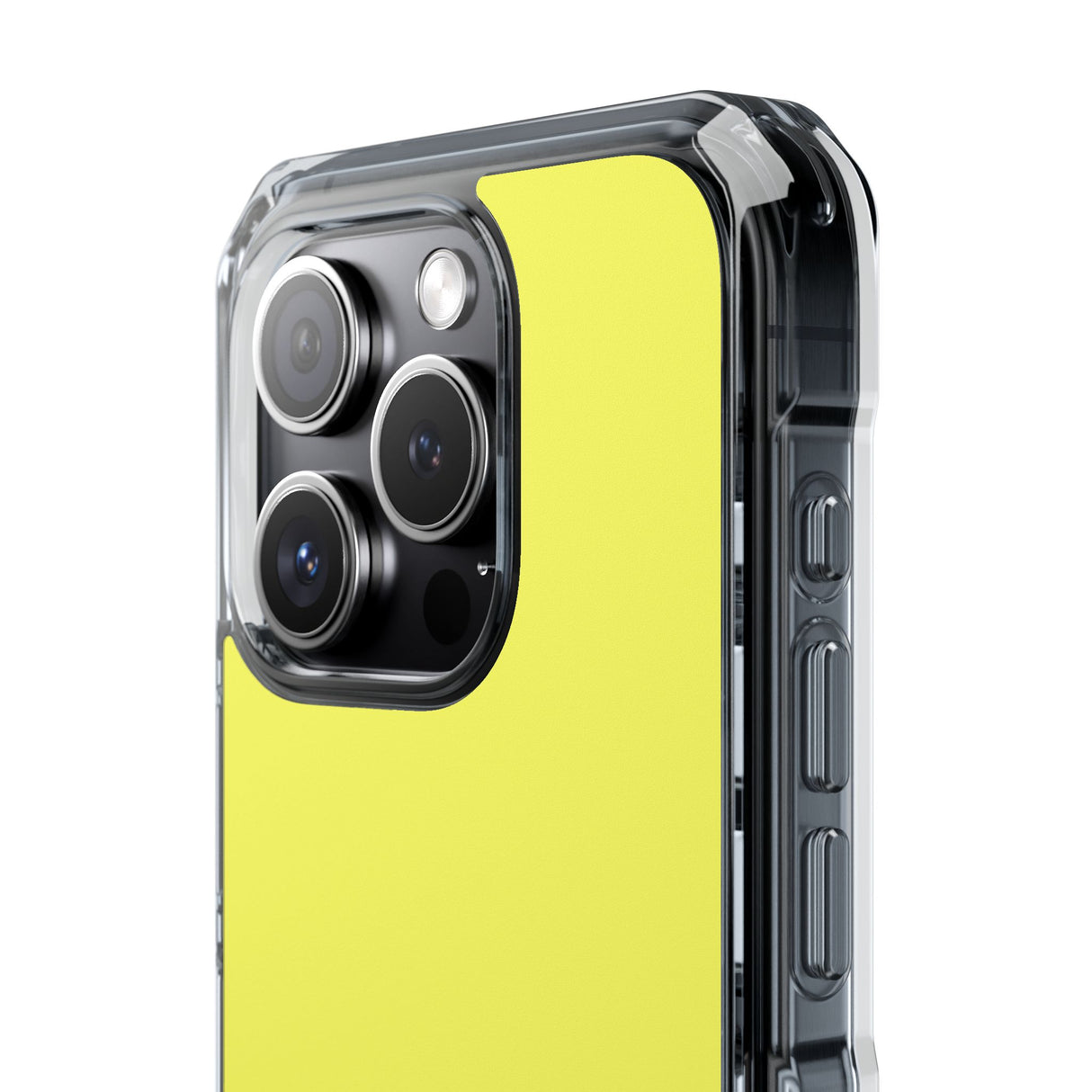 Laser Lemon | Handyhülle für iPhone (Clear Impact Case - Magnetisch) 