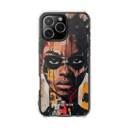 Masked Portrait Drips iPhone 16 Pro Max Case - Impact