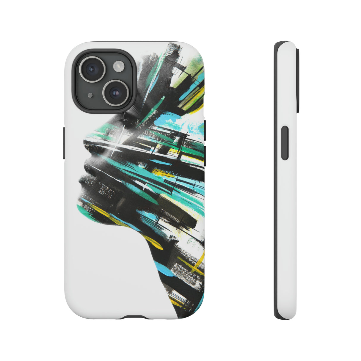 Artistic Portrait - Protective Phone Case