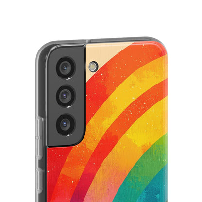 Textured Rainbow Arc Samsung S22 - Soft