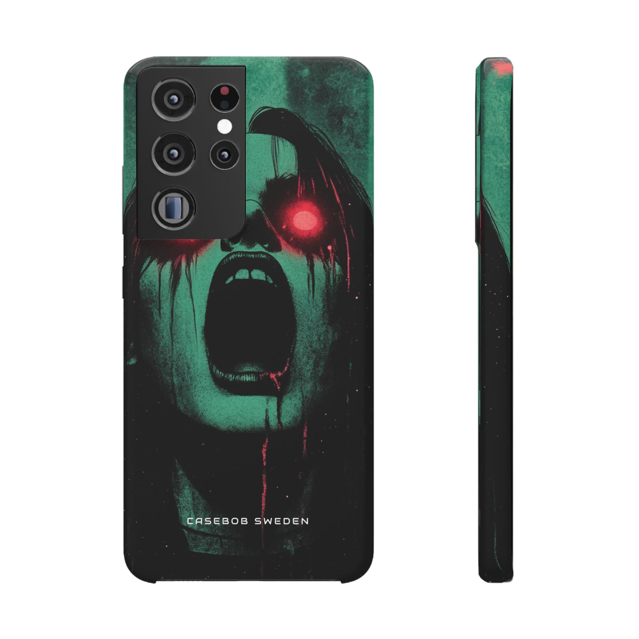 Haunting Glow of Gothic Eyes Samsung S21 - Slim Phone Case