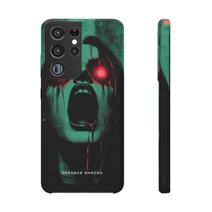 Haunting Glow of Gothic Eyes Samsung S21 - Slim Phone Case