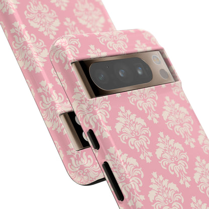 Pastel Damask Elegance - Google Pixel Case