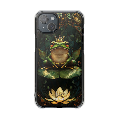 Crowned Frog Rests iPhone Case - Impact