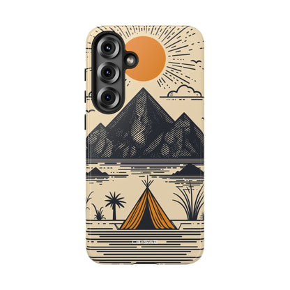 Golden Tent Awaits - Samsung Case