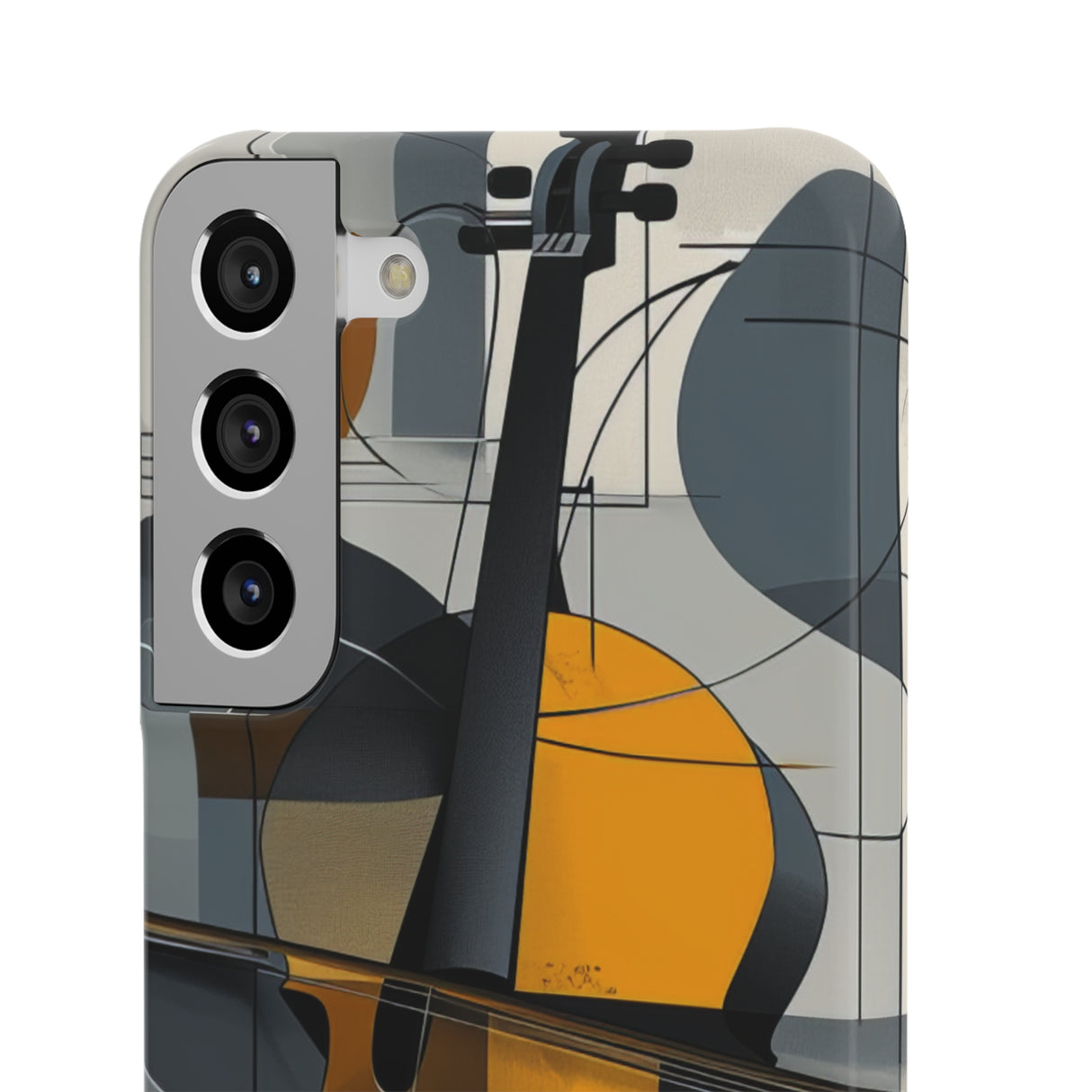 Cello Abstraction | Slim Phone Case for Samsung